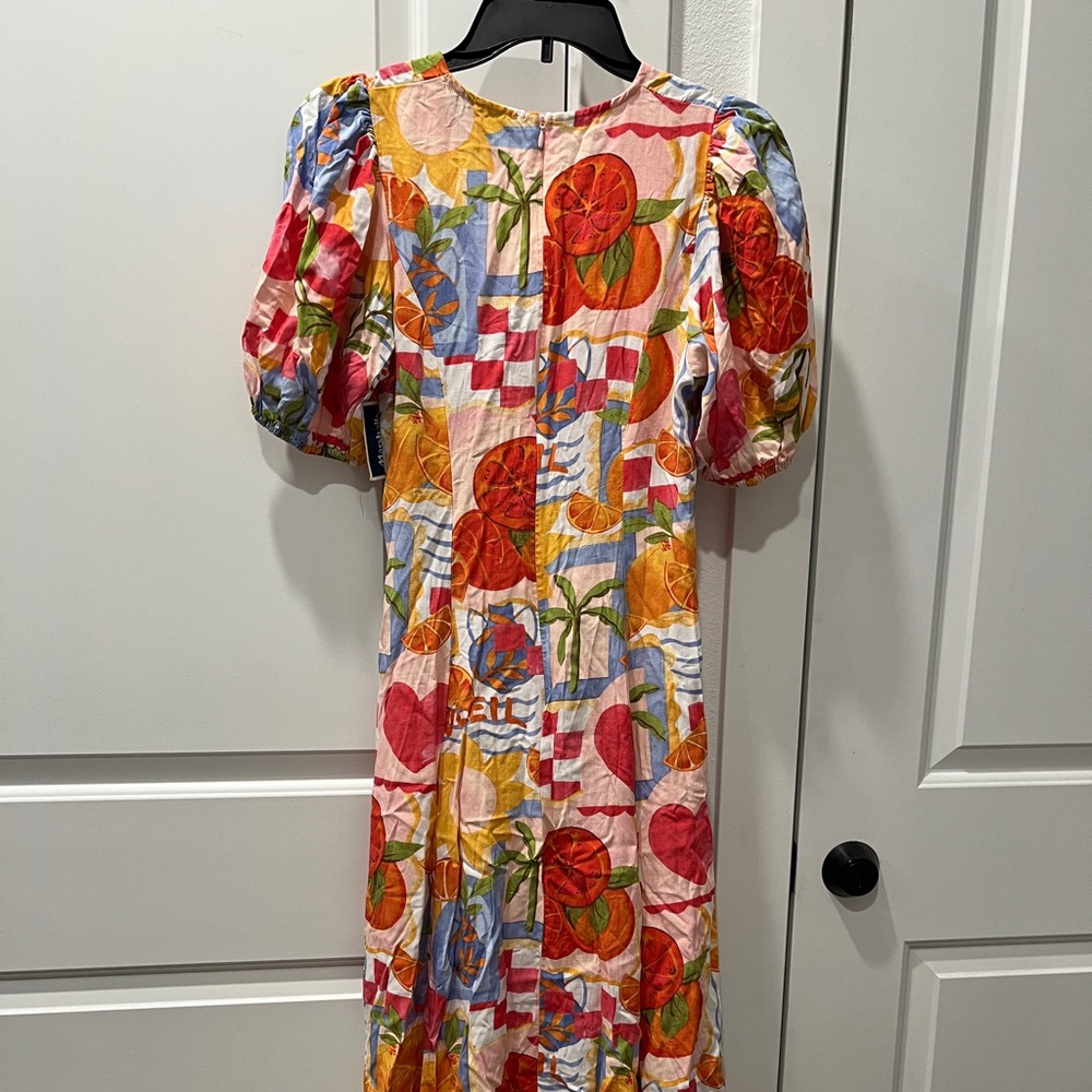 Element Fruit Pink Floral Dress - Picture 4 of 4